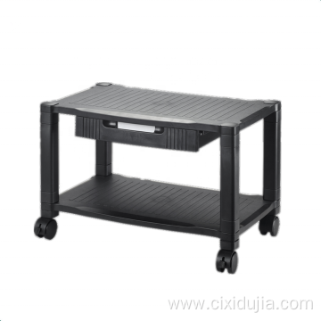 Extra wide size plastic printer cart